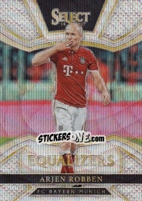 Sticker Arjen Robben - Select Soccer 2016-2017 n. E18 - Panini