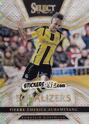 Sticker Pierre-Emerick Aubameyang - Select Soccer 2016-2017 n. E21 - Panini