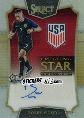 Sticker Bobby Wood - Select Soccer 2016-2017 n. ES-BW - Panini