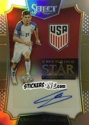Sticker Christian Pulisic - Select Soccer 2016-2017 n. ES-CP - Panini