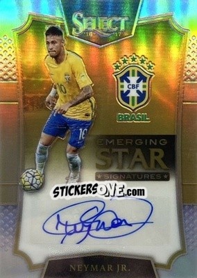 Sticker Neymar Jr. - Select Soccer 2016-2017 n. ES-N - Panini