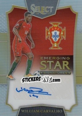 Sticker William Carvalho - Select Soccer 2016-2017 - Panini