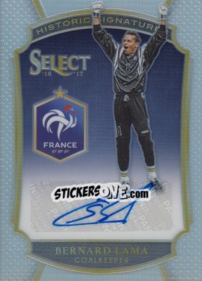 Sticker Bernard Lama - Select Soccer 2016-2017 n. HS-BL - Panini