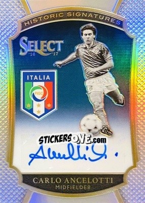 Sticker Carlo Ancelotti - Select Soccer 2016-2017 - Panini