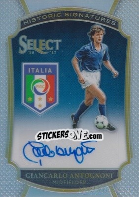 Sticker Giancarlo Antognoni - Select Soccer 2016-2017 n. HS-GA - Panini