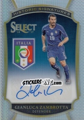 Figurina Gianluca Zambrotta - Select Soccer 2016-2017 - Panini