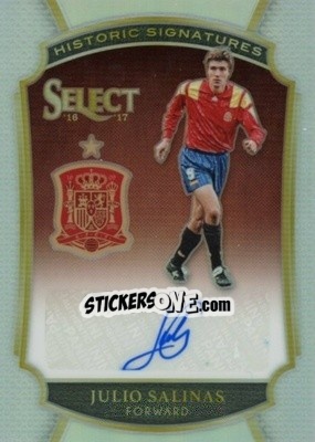 Sticker Julio Salinas - Select Soccer 2016-2017 - Panini