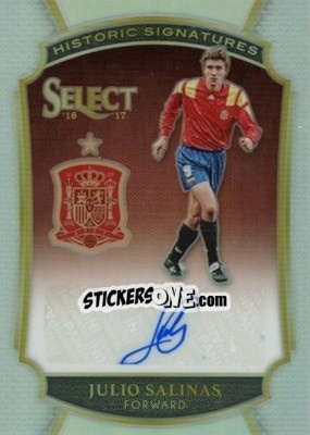 Sticker Julio Salinas - Select Soccer 2016-2017 n. HS-JS - Panini