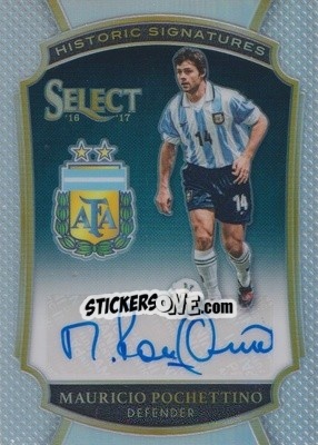 Sticker Mauricio Pochettino - Select Soccer 2016-2017 n. HS-MP - Panini