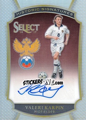 Sticker Valeri Karpin - Select Soccer 2016-2017 - Panini