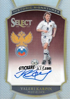 Cromo Valeri Karpin - Select Soccer 2016-2017 - Panini