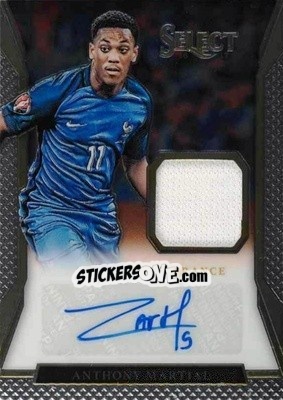 Sticker Anthony Martial - Select Soccer 2016-2017 n. JA-AM - Panini