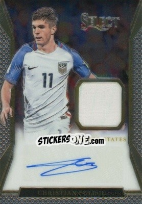 Sticker Christian Pulisic - Select Soccer 2016-2017 n. JA-CP - Panini