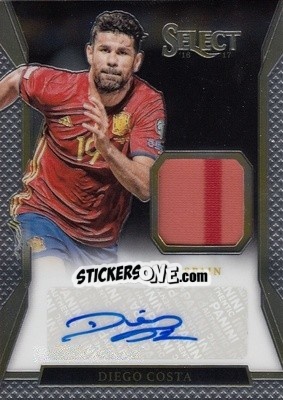 Sticker Diego Costa - Select Soccer 2016-2017 n. JA-DC - Panini
