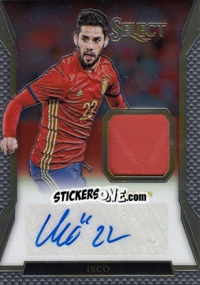 Sticker Isco - Select Soccer 2016-2017 n. JA-I - Panini