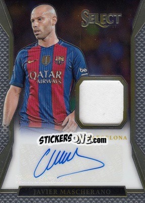 Sticker Javier Mascherano - Select Soccer 2016-2017 n. JA-JMS - Panini