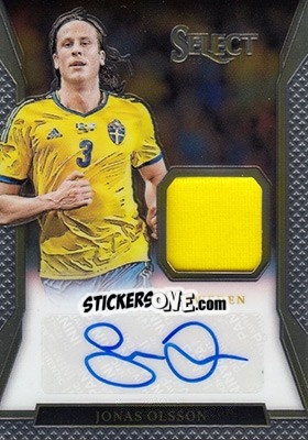 Sticker Jonas Olsson - Select Soccer 2016-2017 n. JA-JO - Panini