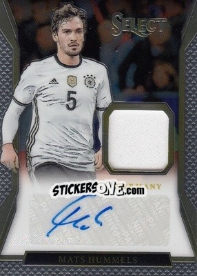 Sticker Mats Hummels - Select Soccer 2016-2017 n. JA-MH - Panini