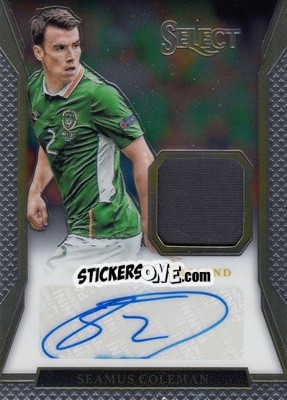 Sticker Seamus Coleman - Select Soccer 2016-2017 n. JA-SC - Panini