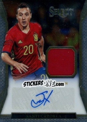 Sticker Santi Cazorla - Select Soccer 2016-2017 n. JA-SCZ - Panini