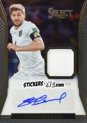 Sticker Steven Gerrard - Select Soccer 2016-2017 n. JA-SG - Panini