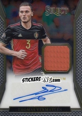 Sticker Thomas Vermaelen - Select Soccer 2016-2017 n. JA-TV - Panini