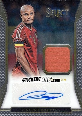 Sticker Vincent Kompany - Select Soccer 2016-2017 n. JA-VC - Panini
