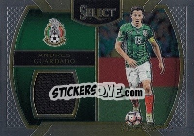 Figurina Andres Guardado - Select Soccer 2016-2017 - Panini