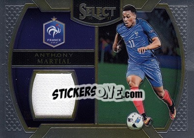Sticker Anthony Martial - Select Soccer 2016-2017 n. M-AM - Panini