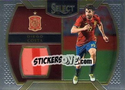 Sticker Diego Costa - Select Soccer 2016-2017 - Panini