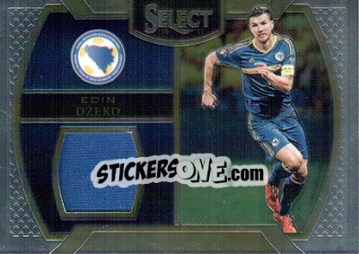 Sticker Edin Dzeko - Select Soccer 2016-2017 - Panini