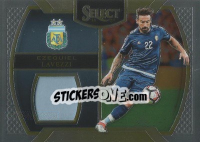 Sticker Ezequiel Lavezzi - Select Soccer 2016-2017 - Panini