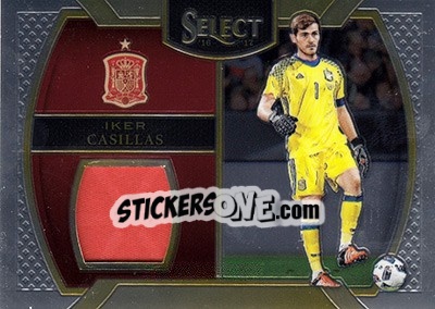 Sticker Iker Casillas - Select Soccer 2016-2017 n. M-IC - Panini
