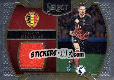 Sticker Kevin Mirallas - Select Soccer 2016-2017 n. M-KM - Panini