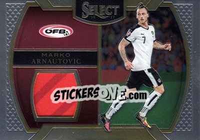 Sticker Marko Arnautovic - Select Soccer 2016-2017 n. M-MA - Panini