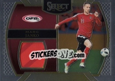 Sticker Marc Janko - Select Soccer 2016-2017 n. M-MJ - Panini