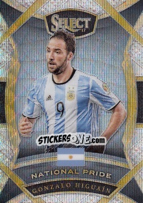 Sticker Gonzalo Higuain - Select Soccer 2016-2017 n. NP-1 - Panini