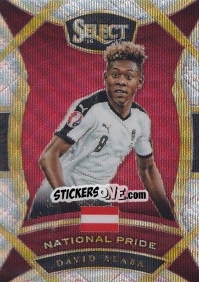Sticker David Alaba - Select Soccer 2016-2017 n. NP-4 - Panini