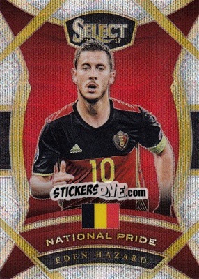 Sticker Eden Hazard - Select Soccer 2016-2017 n. NP-5 - Panini