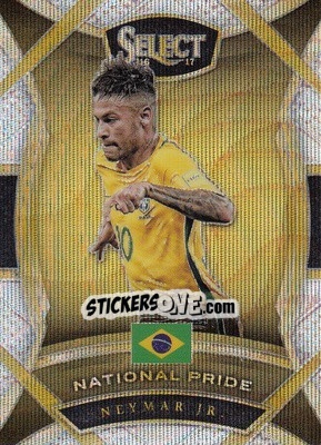 Figurina Neymar Jr. - Select Soccer 2016-2017 - Panini