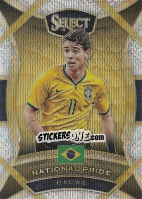 Sticker Oscar - Select Soccer 2016-2017 - Panini