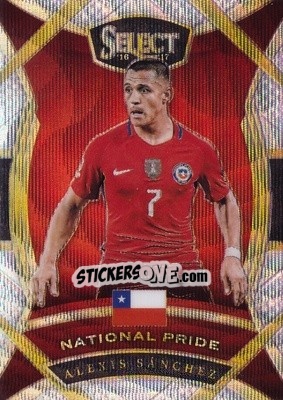 Figurina Alexis Sanchez - Select Soccer 2016-2017 - Panini