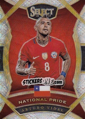 Cromo Arturo Vidal - Select Soccer 2016-2017 - Panini