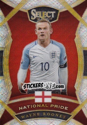Sticker Wayne Rooney - Select Soccer 2016-2017 n. NP-17 - Panini