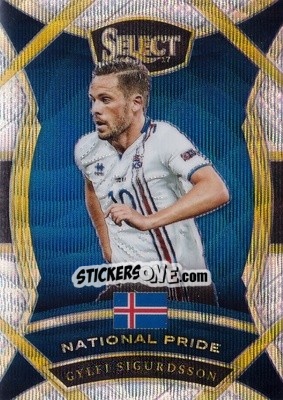Sticker Gylfi Sigurdsson - Select Soccer 2016-2017 n. NP-25 - Panini