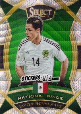 Sticker Javier Hernandez - Select Soccer 2016-2017 n. NP-28 - Panini