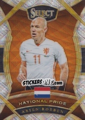 Sticker Arjen Robben - Select Soccer 2016-2017 n. NP-29 - Panini