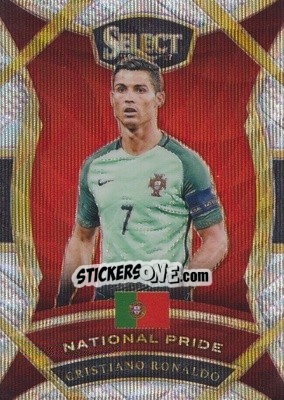 Sticker Cristiano Ronaldo - Select Soccer 2016-2017 n. NP-32 - Panini
