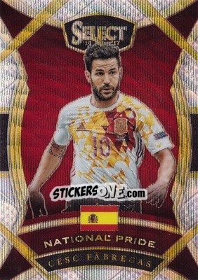 Sticker Cesc Fabregas - Select Soccer 2016-2017 n. NP-35 - Panini