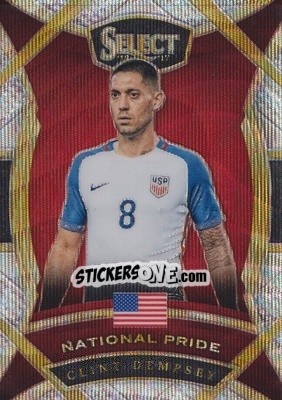 Sticker Clint Dempsey - Select Soccer 2016-2017 n. NP-39 - Panini
